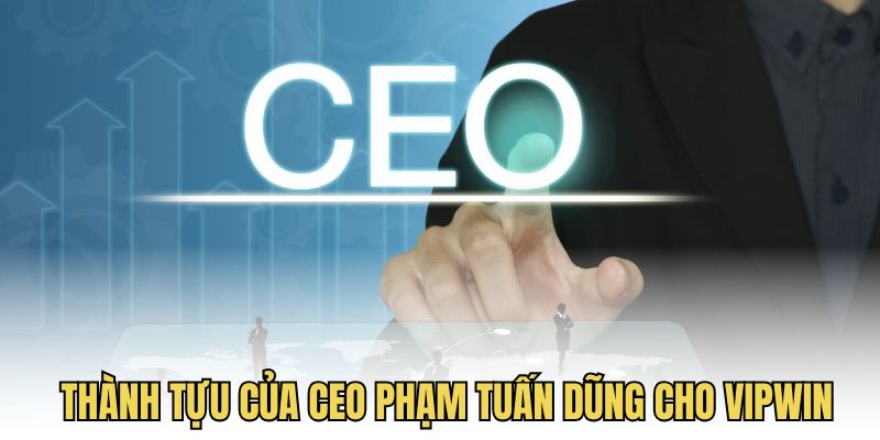 Thành tựu của Vipwin dưới sự lãnh đạo của CEO